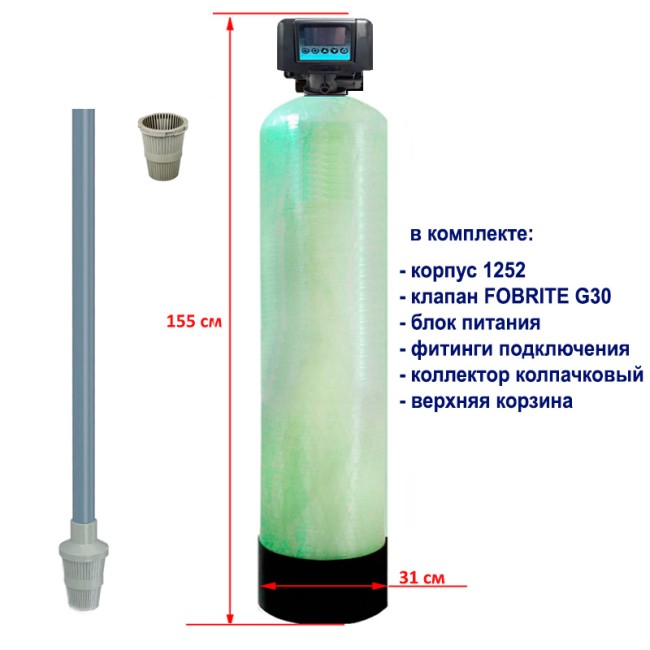 FOBRITE 1252 G30 FILT комплект оборудования без фильтрующей среды