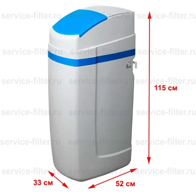 Габариты кабинета Waterstry 1235-2.5T